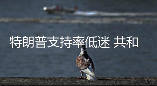 低迷 共区特朗普支重持率冲刺和党划选