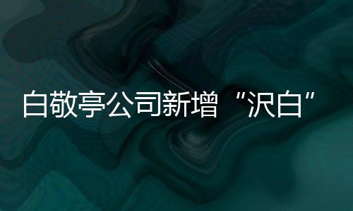 白敬标 鞋帽亭公皮革皮具增沢白司新商涉及服装