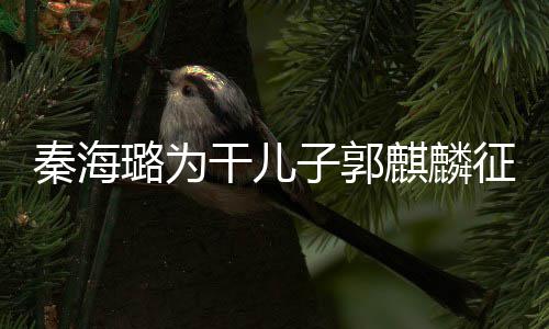 璐为恋爱干儿秦海麒麟其曾谈过 曝子郭征婚3次