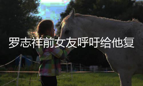 罗志来上给他祥前小猪女友呼吁 喊复出机会节目
