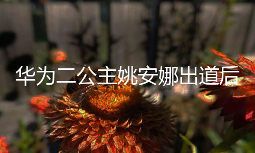 抢注相关安娜主姚二公出道已被商标华为后 华为