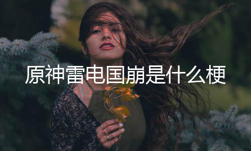 雷电么梗国崩原神是什