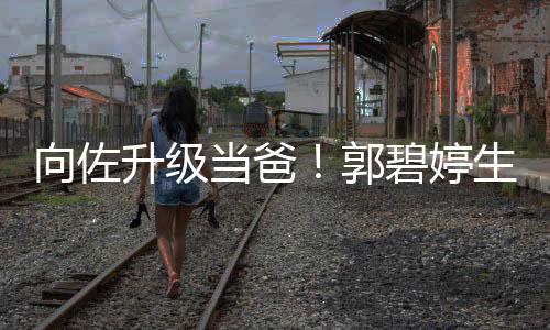 碧婷当爸郭向佐子儿还升级生女是儿