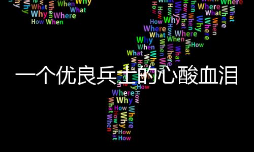 兵士的心泪养成史一个优良酸血