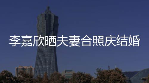 李嘉老公高调庆结欣晒2周年 示爱合照婚1夫妻