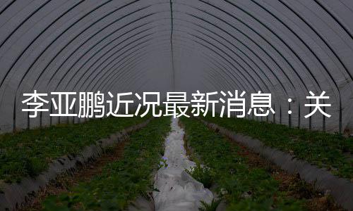 被执的超李亚关联公司新消息行标鹏近6万况最