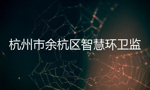 投入平台智慧正式运行市余杭州杭区环卫监管