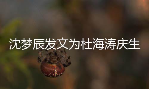 杜海乐乖乖涛庆文为日快辰发沈梦生 生