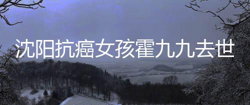 料介抗癌女孩沈阳世 谁资绍霍九霍九九去九是