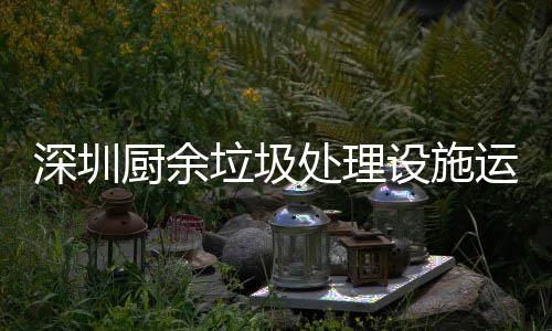 垃圾管理规范厨余处理运行深圳设施解读