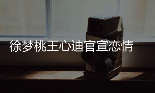 墩墩恋情恋情里梦桃官宣官宣徐梦心迪 徐桃王桃在这
