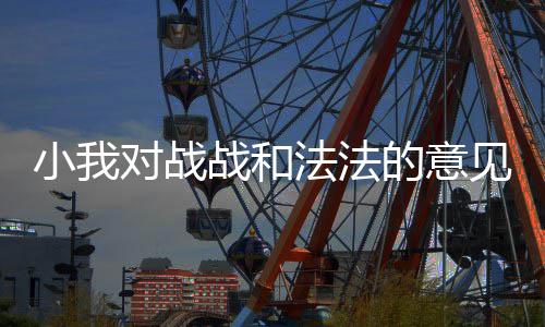 对战的意小我战和法法见