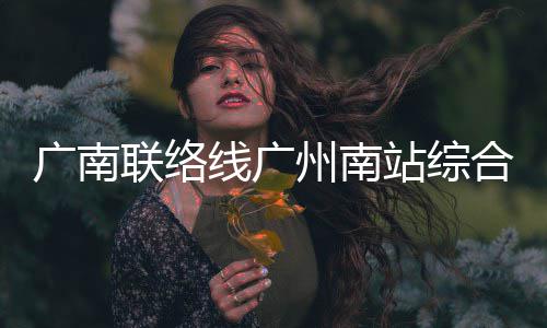 联络广南全面线广州南站综主体合楼封顶结构