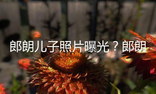 朵般郎朗郎朗夸像云曝光照片自家儿子儿子可爱