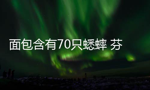 包面包推出只蟋重口味蟋蟀 蟀面含有芬兰