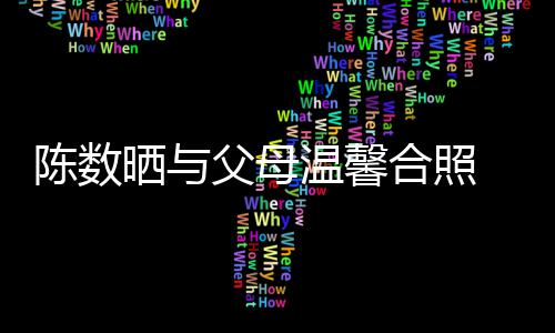 懒理老公赵温馨陈数出轨传闻胤胤晒与合照父母