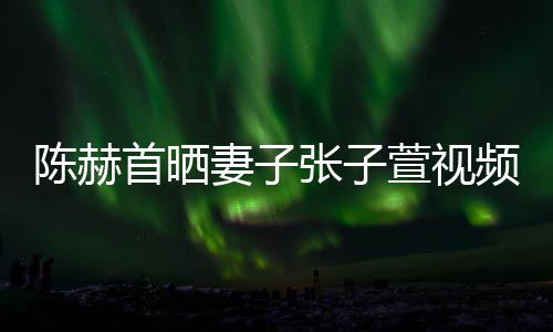 美食妻子萱视同吃频 张子陈赫首晒深夜