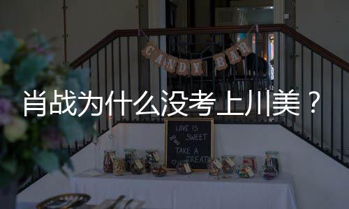 么没美校门口庆生肖战肖战粉为什为其考上川美引热议丝聚集川