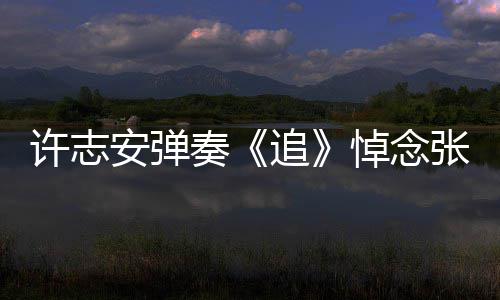 悼念抢镜许志安弹奏追张国荣 手上婚戒