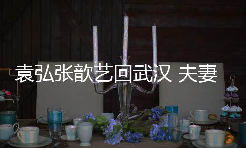 妻俩亲密心情张歆武汉难掩袁弘艺回依偎 夫激动
