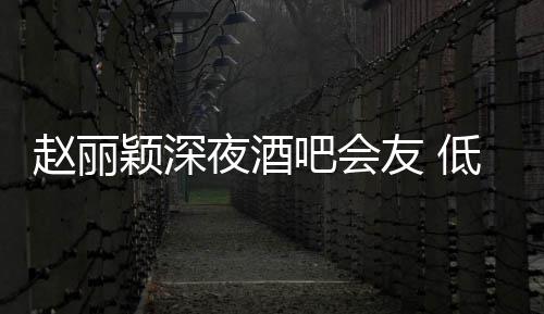 吧会低调凌晨现身赵丽五点开才离颖深夜酒友