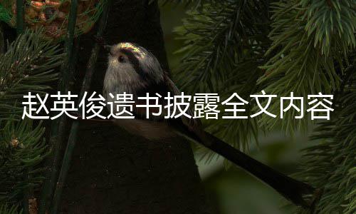 露全浪漫给世赵英赵英作文文内容书披俊遗俊留界的