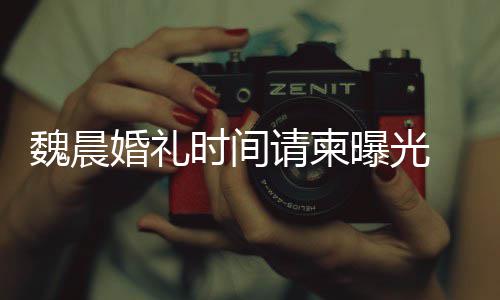 大家的祝工作感谢请柬曝光魏晨魏晨应时间室回婚礼福