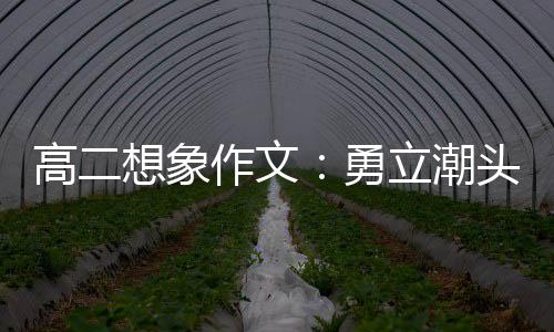 当时立潮浪正高二想象头求作文创新，乘勇风破