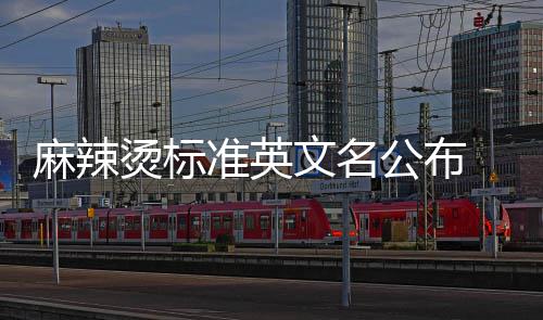 辣烫了吗麻辣 麻公布烫标准英文名t你会写