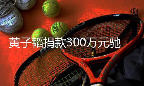 并表示韬捐赠物资万元款3驰援黄子河南后续将捐