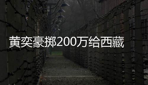 给西校建曝原 自0万0万藏学操场黄奕豪掷价要
